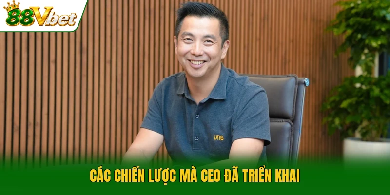 Các chiến lược mà CEO đã triển khai